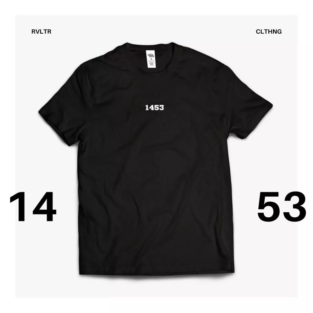 KAOS MUSLIM PRIA 1453 COTTON COMBED 30s REGULAR REVOLTER CLOTHING